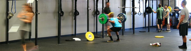 Piso para Crossfit - Aplicação